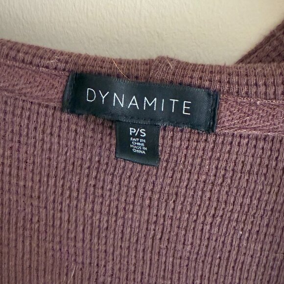 Dynamite Vega Waffle Zip Hoodie - Picture 3 of 4